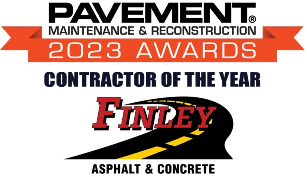 2023 Contractor of the year logo