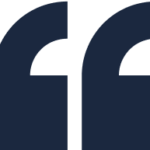 blue quotations icon