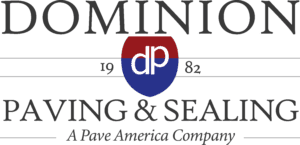 dominion paving & sealing logo