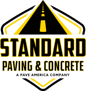 standard paving & concrete logo