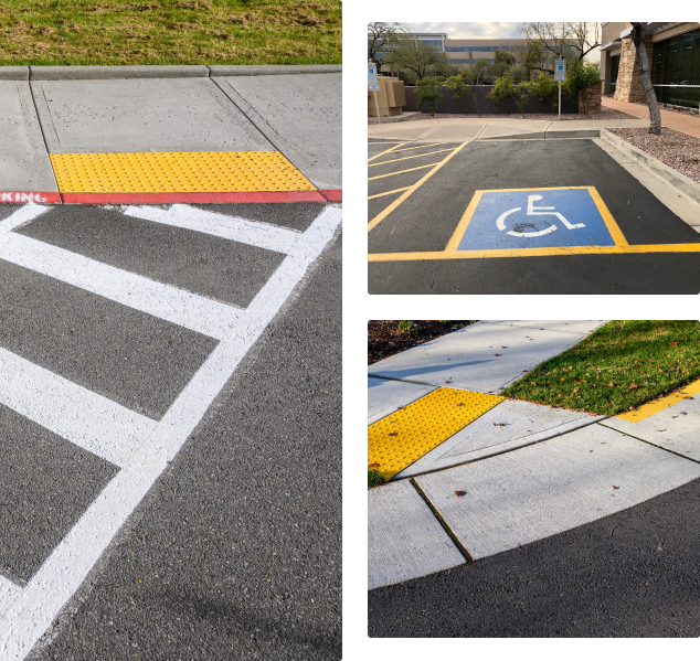 ada parking requirements photo grid