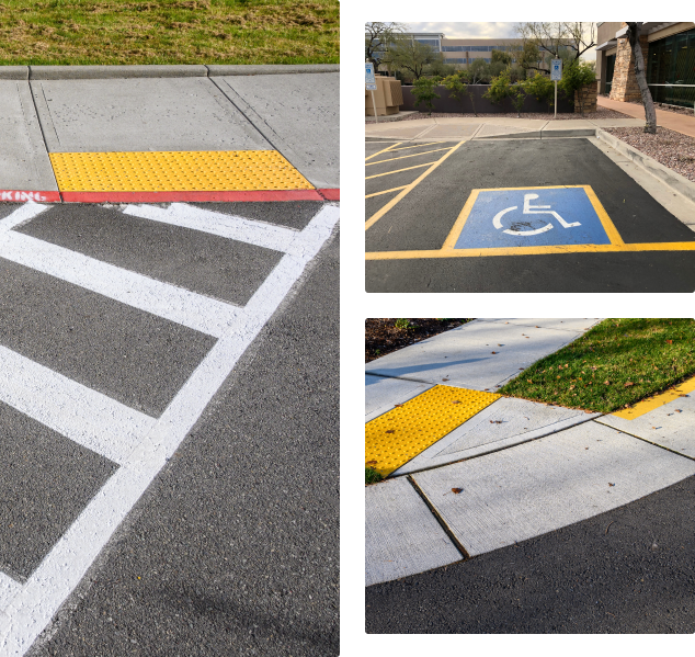 ada parking requirements photo grid