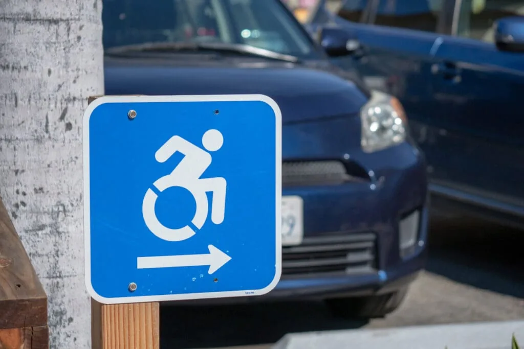 wheelchair signage