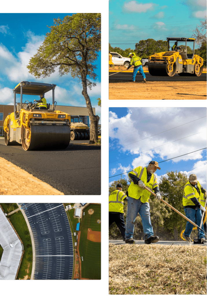 Asphalt Paving photo grid