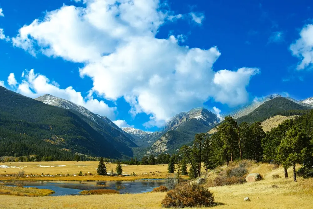 Denver, Colorado, Beautiful Mountain landscape