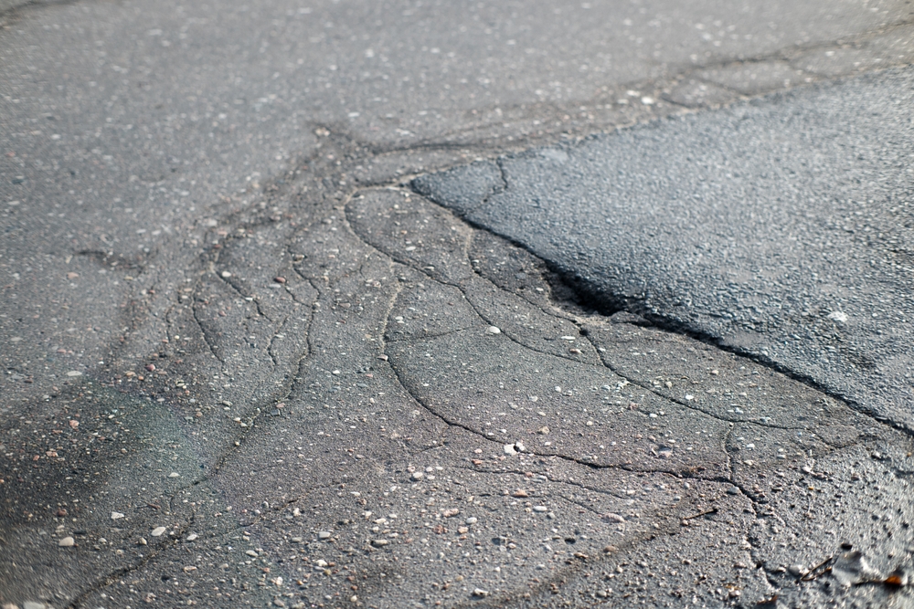 slippage cracking in asphalt