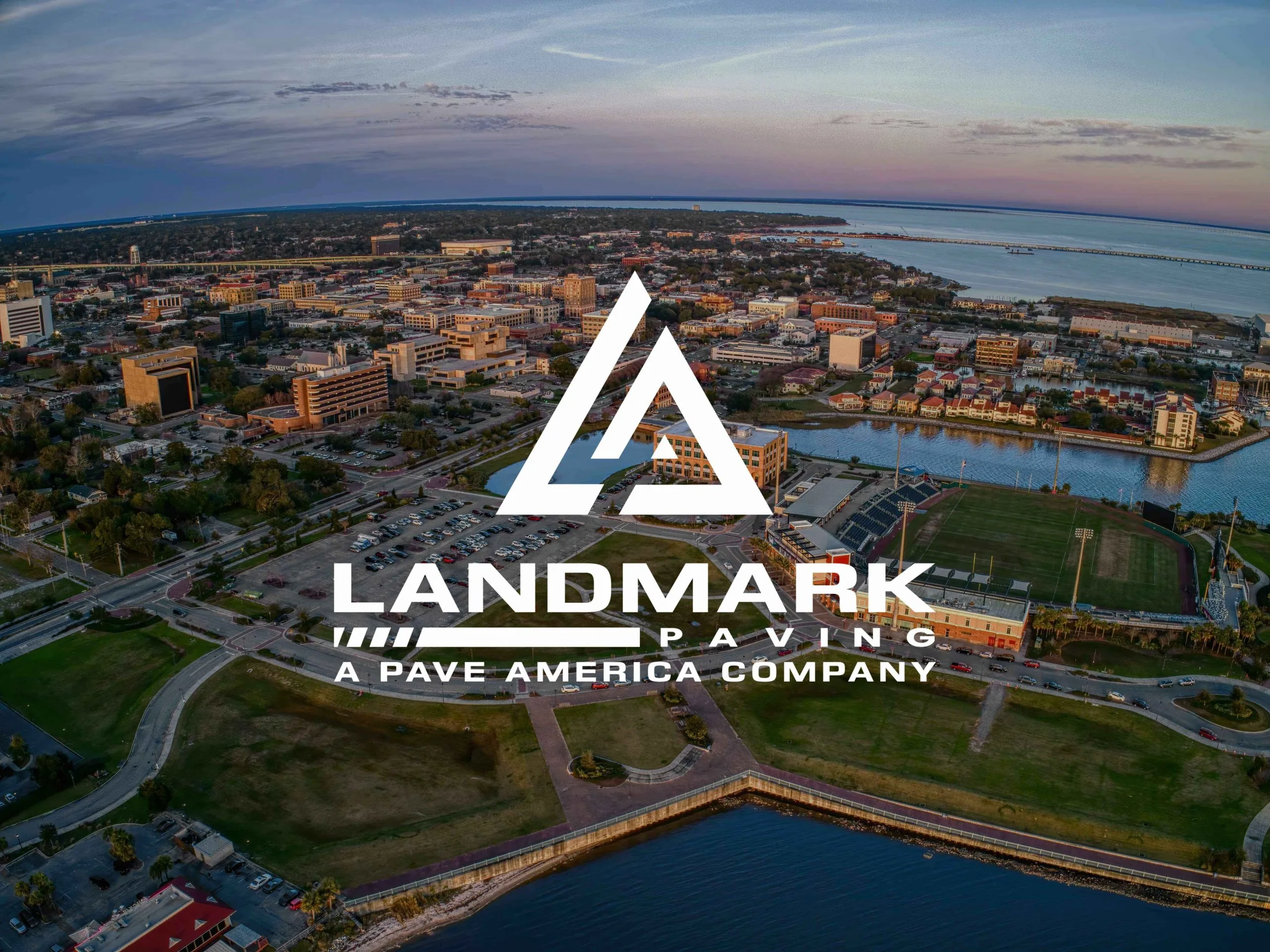 aerial view of pensacola, florida