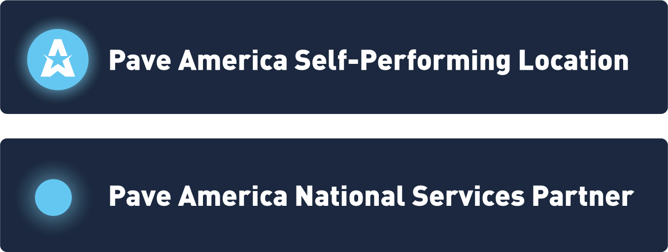 pave america self-performing location icon