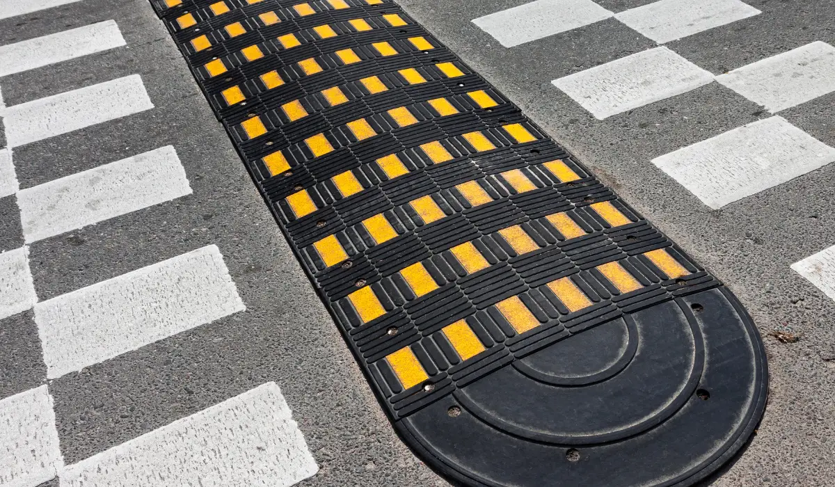 speed bump in the road