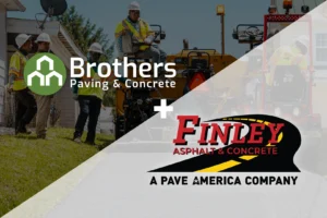 Brothers Paving& Finley Asphalt graphic