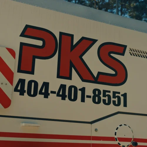 PKS Paving truck