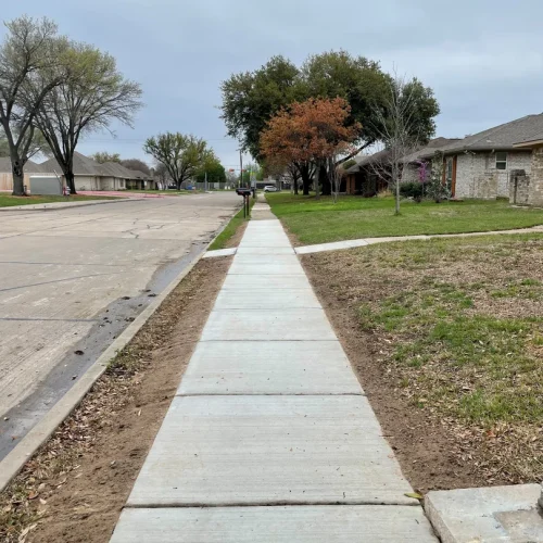 sidewalk repairs