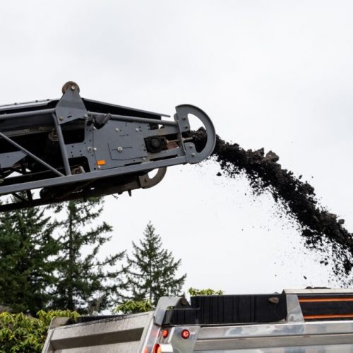 Major League Milling on site at commercial milling project in Georgia.