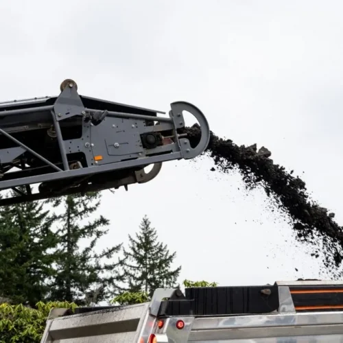 Major League Milling on site at commercial milling project in Georgia.