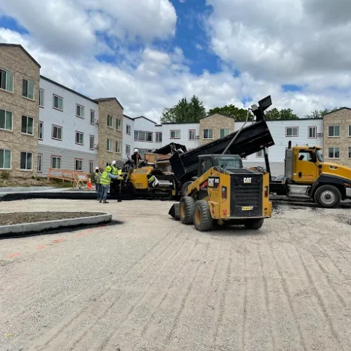 National Pavement Partners on job site