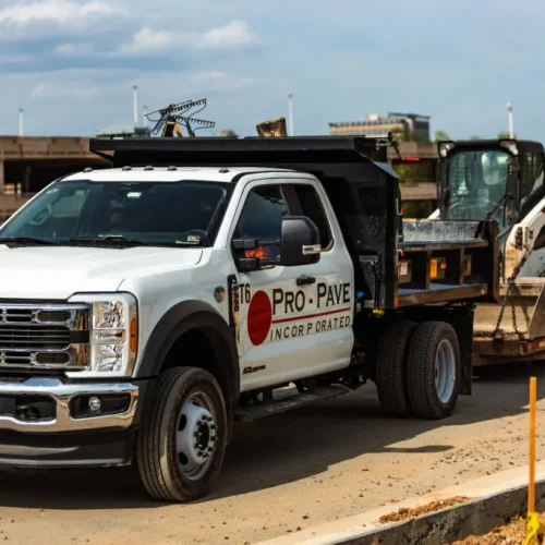 Pro-Pave, Inc. company truck.
