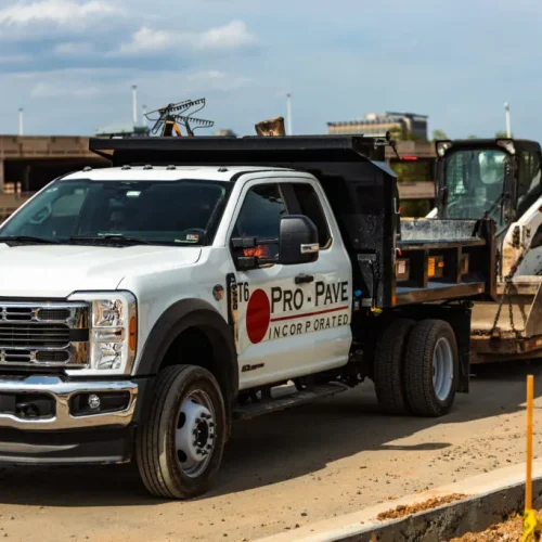 Pro-Pave, Inc. company truck.