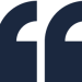 blue quotations icon