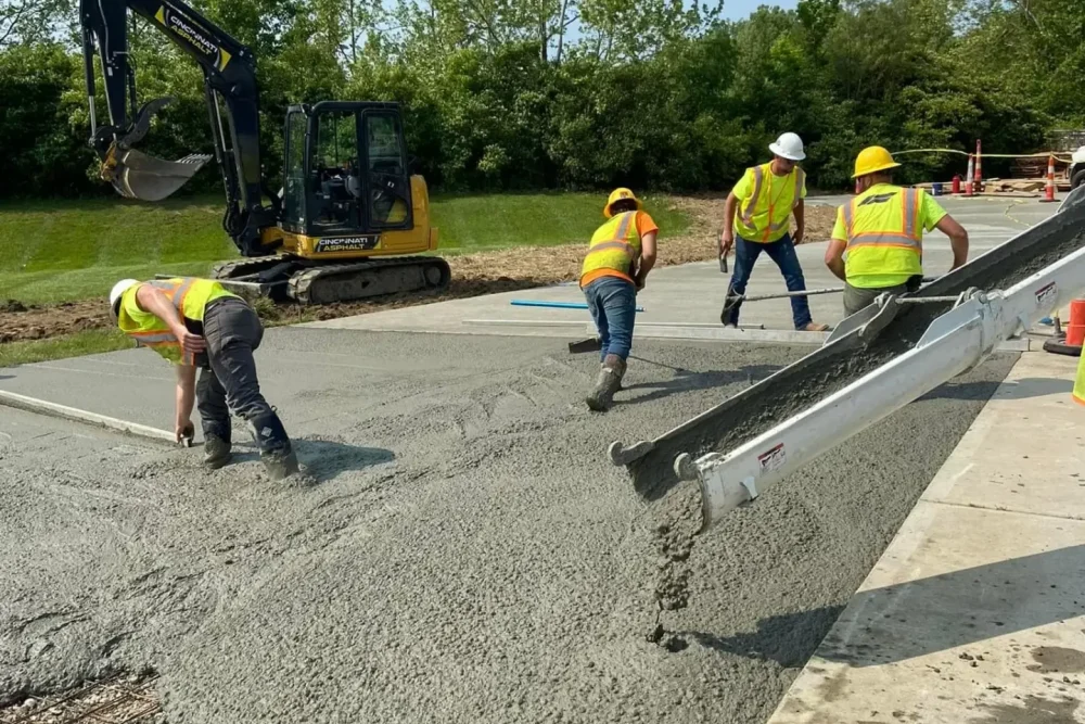 parking lot concrete services